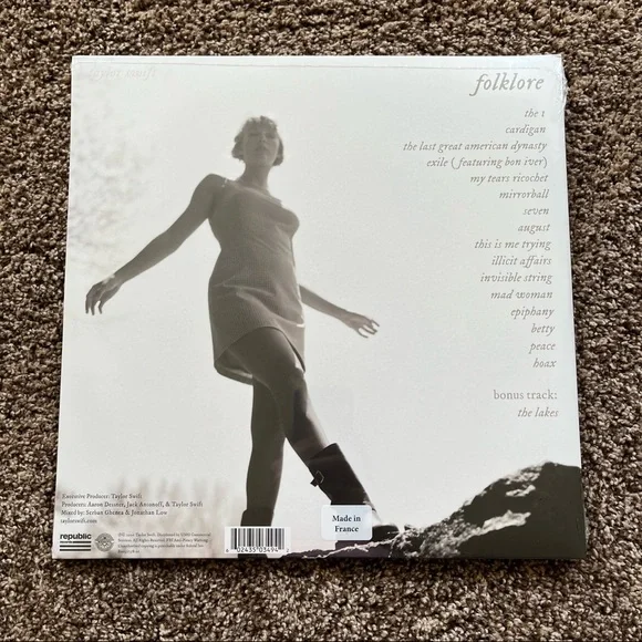 NEW Taylor Swift Folklore Vinyl - Picture 2 of 4